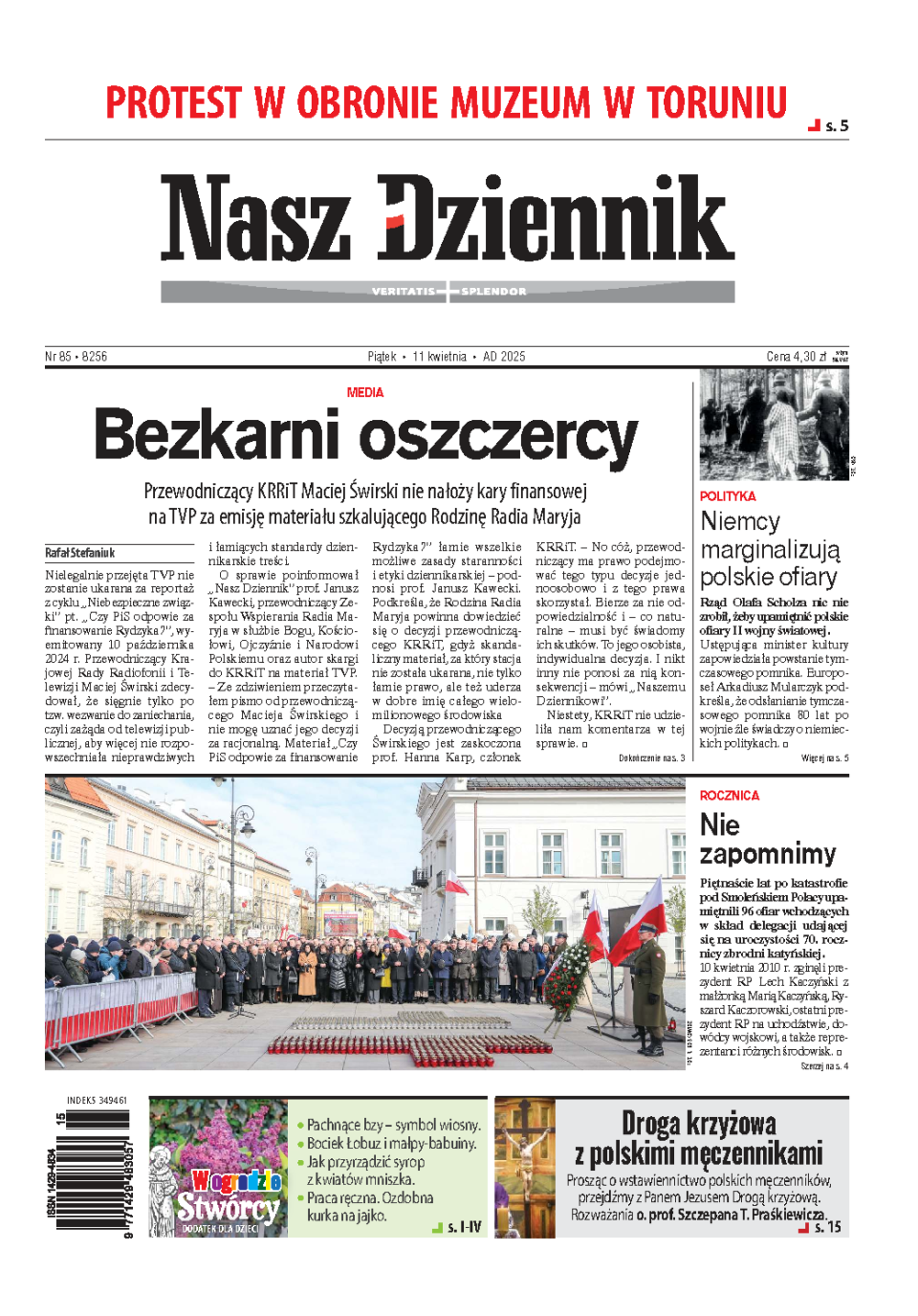 Nasz Dziennik z dnia 11.04.2025 wydanie PDF