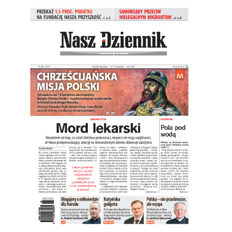 Nasz Dziennik z dnia 12.04.2025 wydanie PDF