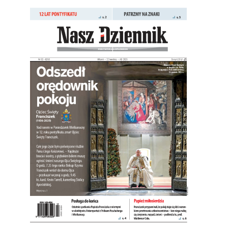 Nasz Dziennik z dnia 22.04.2025 wydanie PDF