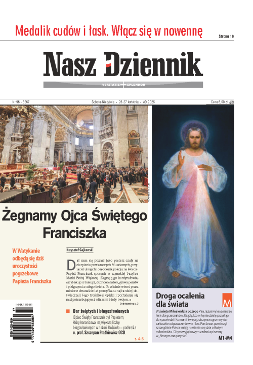 Nasz Dziennik z dnia 26.04.2025 wydanie PDF
