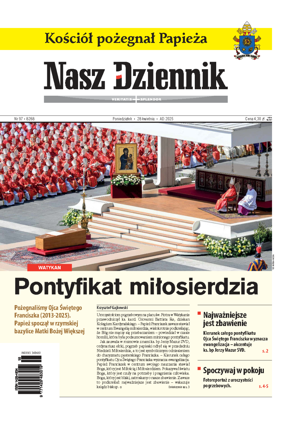 Nasz Dziennik z dnia 28.04.2025 wydanie PDF