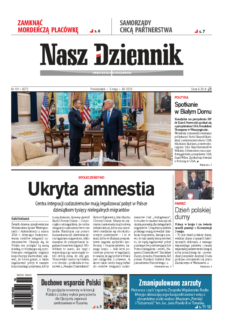 Nasz Dziennik z dnia 05.05.2025 wydanie PDF