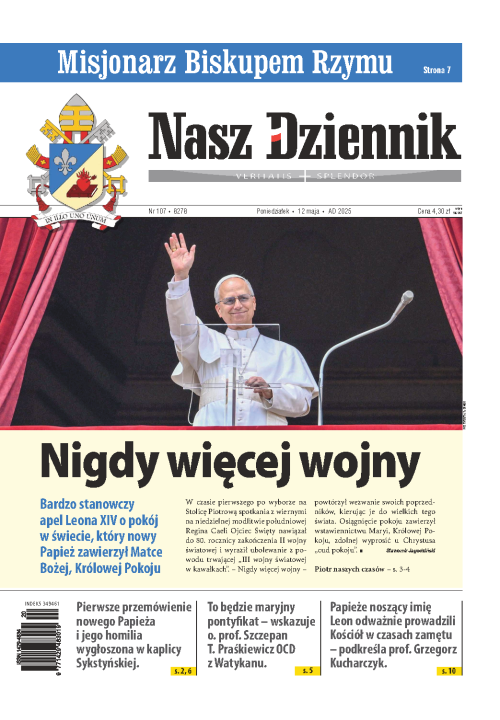 Nasz Dziennik z dnia 12.05.2025 wydanie PDF