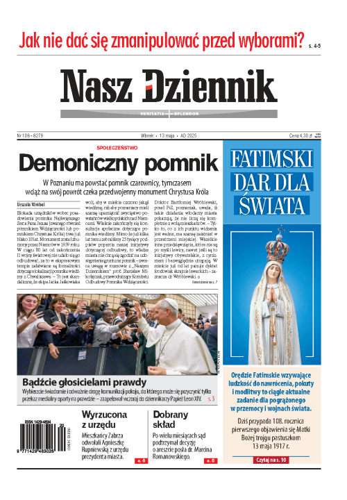 Nasz Dziennik z dnia 13.05.2025 wydanie PDF