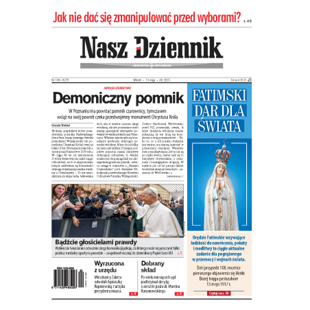 Nasz Dziennik z dnia 13.05.2025 wydanie PDF