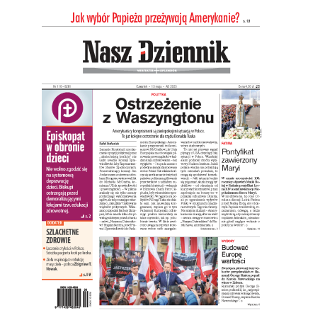 Nasz Dziennik z dnia 15.05.2025 wydanie PDF