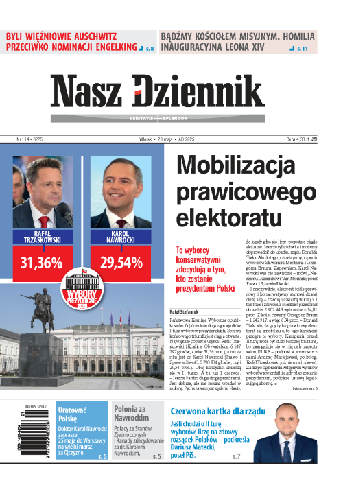 Nasz Dziennik z dnia 20.05.2025 wydanie PDF