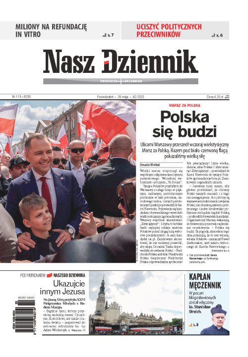 Nasz Dziennik z dnia 26.05.2025 wydanie PDF