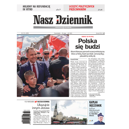 Nasz Dziennik z dnia 26.05.2025 wydanie PDF