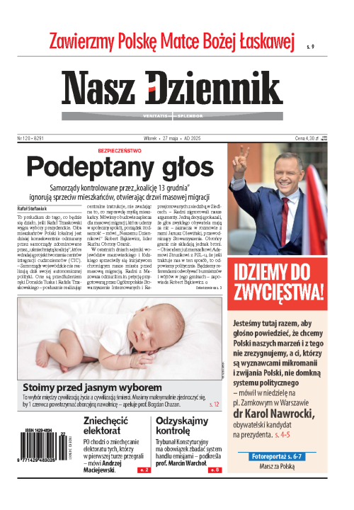 Nasz Dziennik z dnia 27.05.2025 wydanie PDF