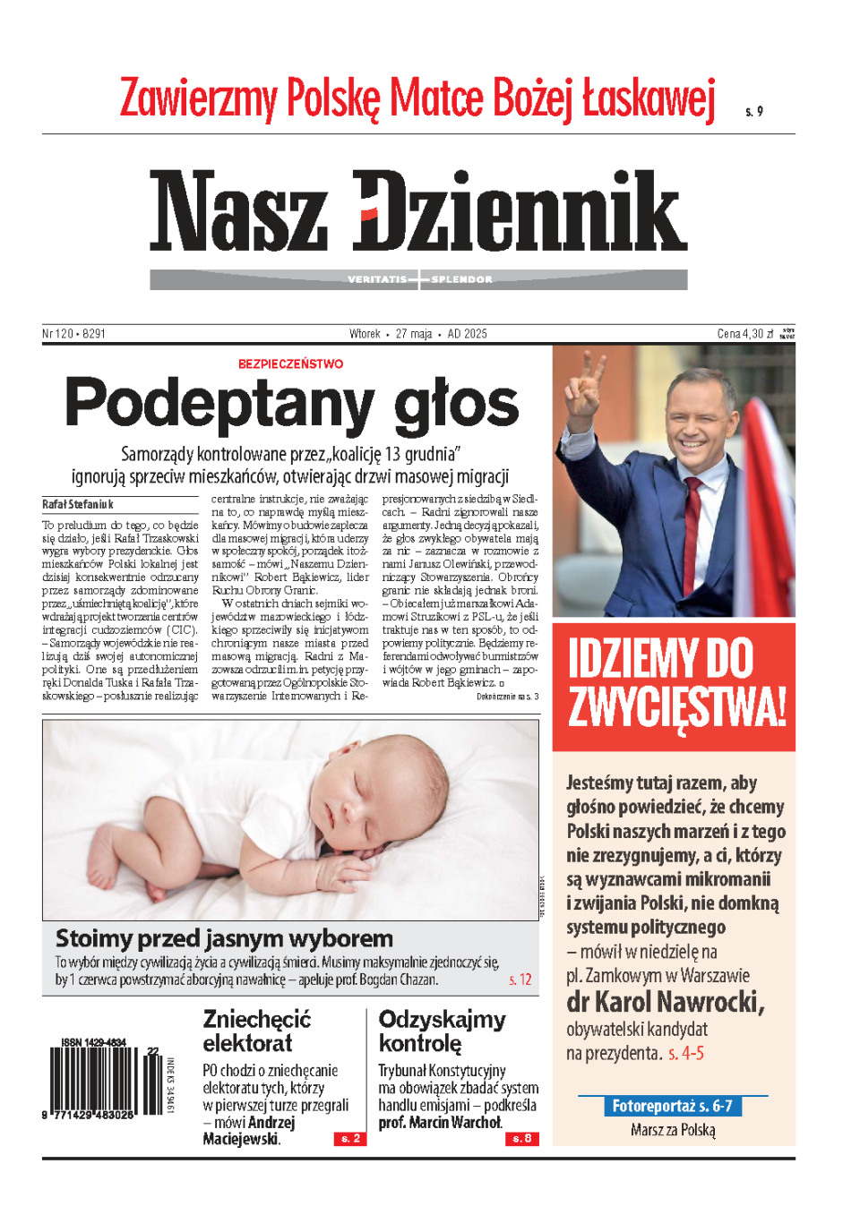 Nasz Dziennik z dnia 27.05.2025 wydanie PDF