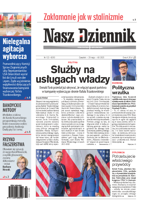Nasz Dziennik z dnia 29.05.2025 wydanie PDF