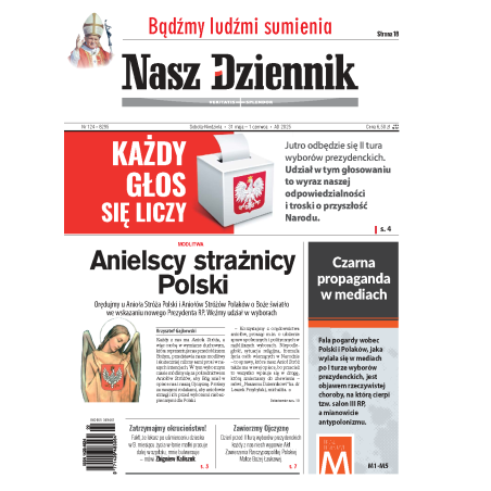 Nasz Dziennik z dnia 31.05.2025 wydanie PDF