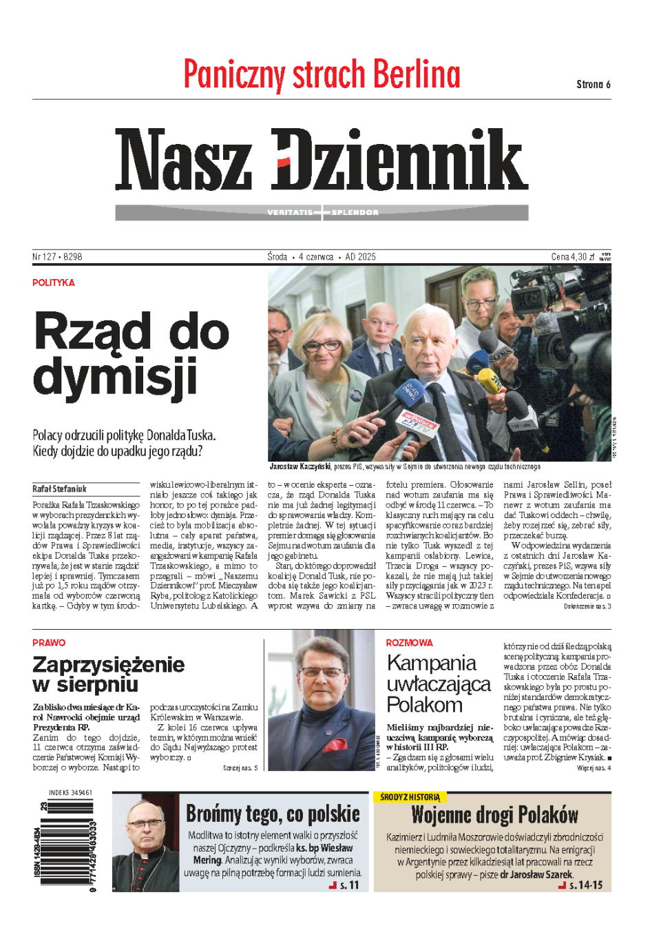 Nasz Dziennik z dnia 04.06.2025 wydanie PDF