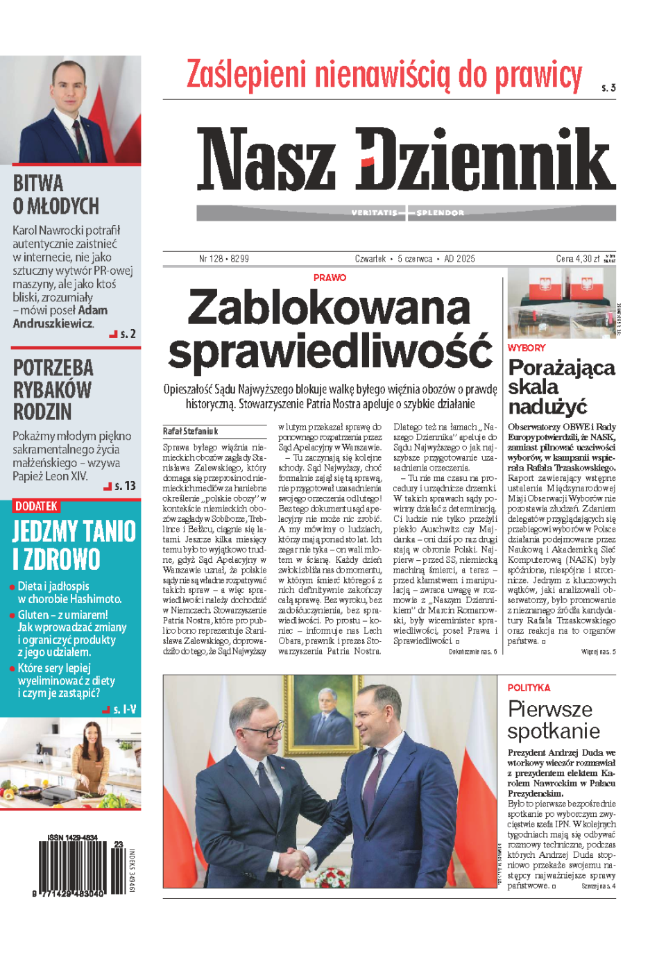 Nasz Dziennik z dnia 05.06.2025 wydanie PDF