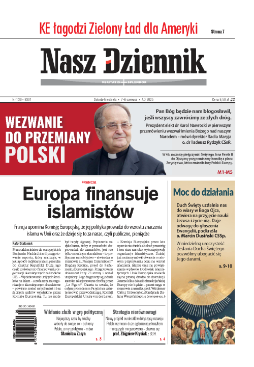 Nasz Dziennik z dnia 07.06.2025 wydanie PDF