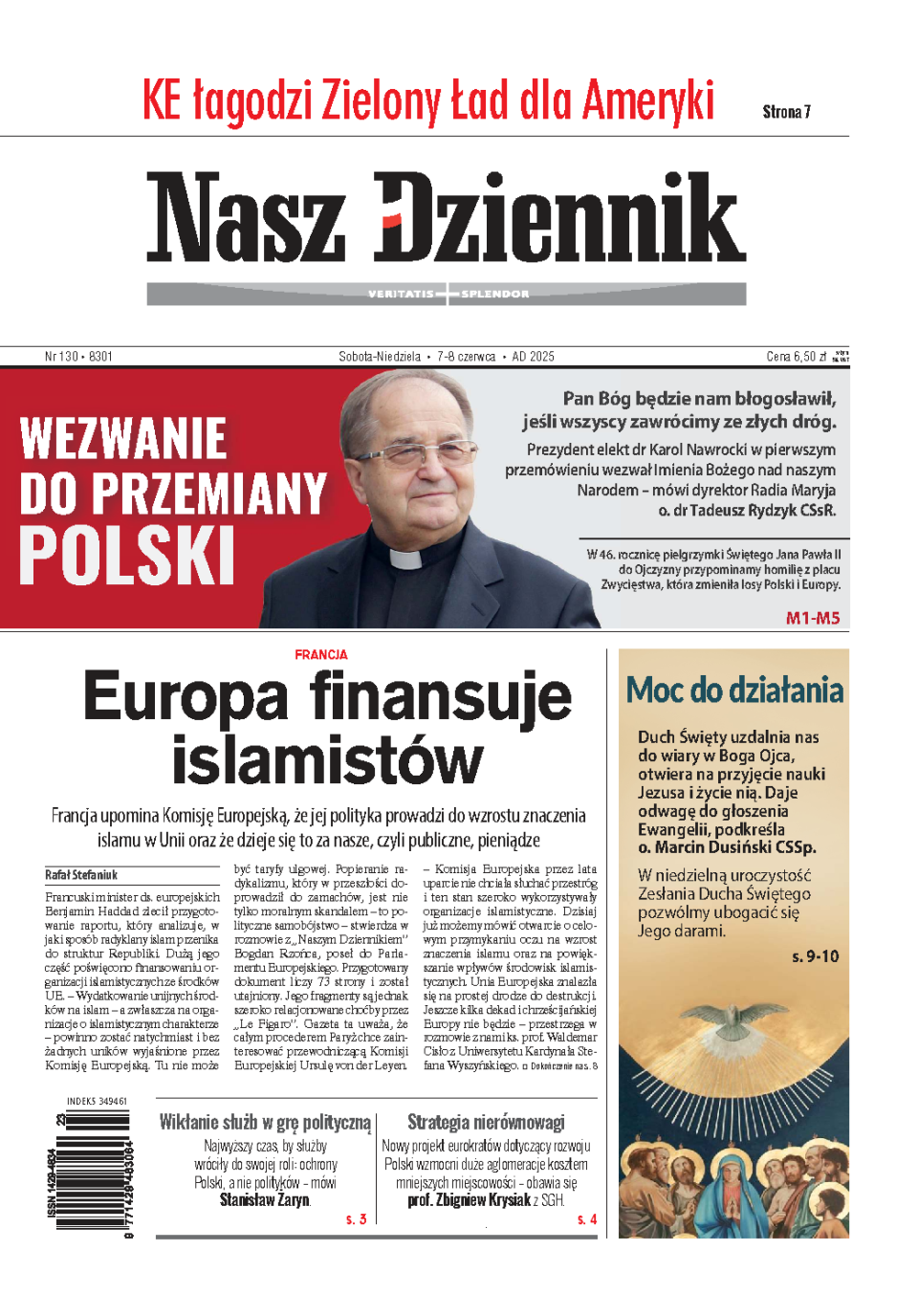 Nasz Dziennik z dnia 07.06.2025 wydanie PDF