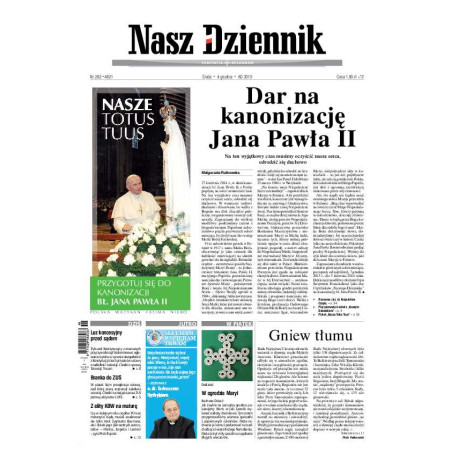 Nasz Dziennik z dnia 04.12.2013 wydanie PDF