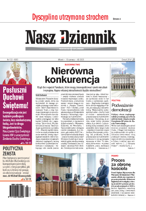Nasz Dziennik z dnia 10.06.2025 wydanie PDF