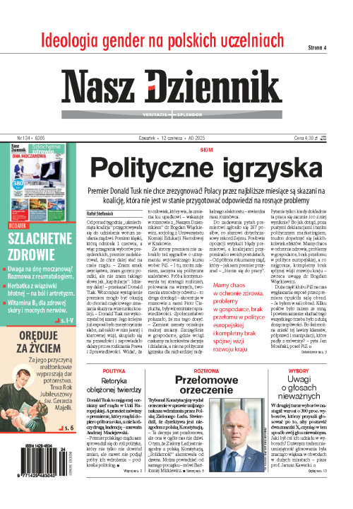 Nasz Dziennik z dnia 12.06.2025 wydanie PDF