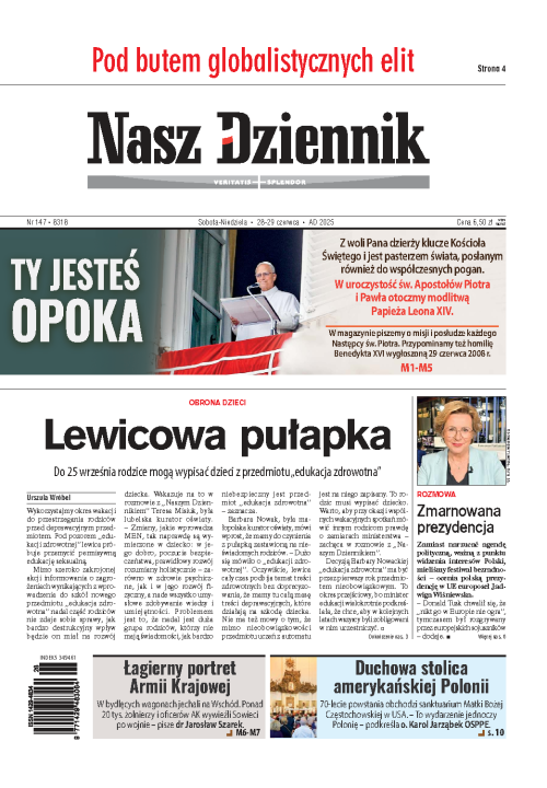 Nasz Dziennik z dnia 28.06.2025 wydanie PDF