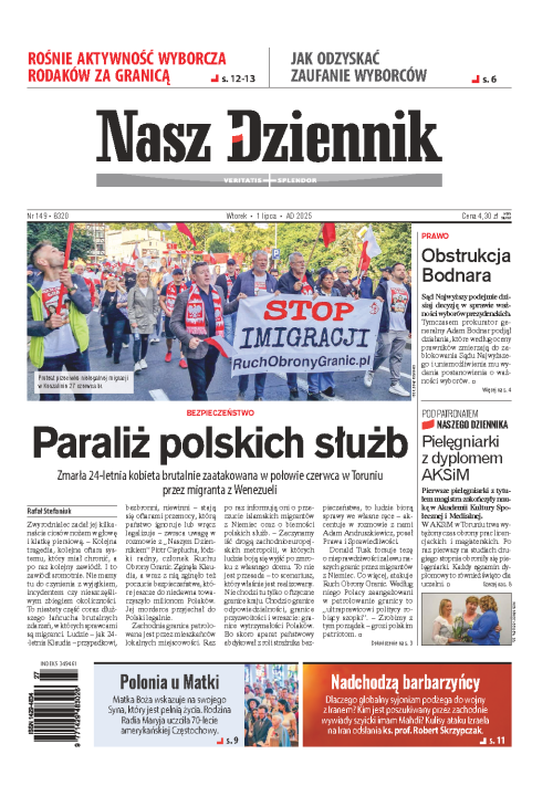 Nasz Dziennik z dnia 01.07.2025 wydanie PDF
