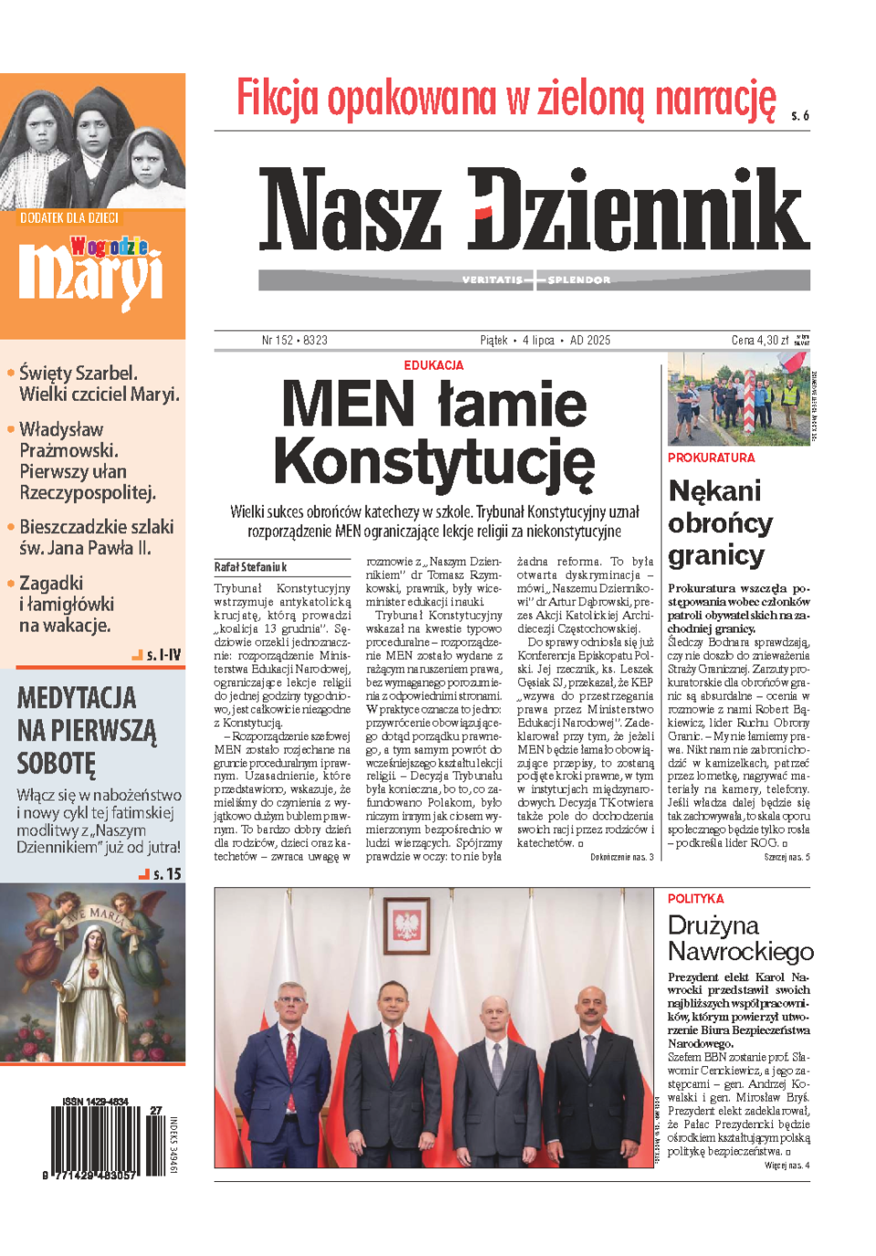 Nasz Dziennik z dnia 04.07.2025 wydanie PDF