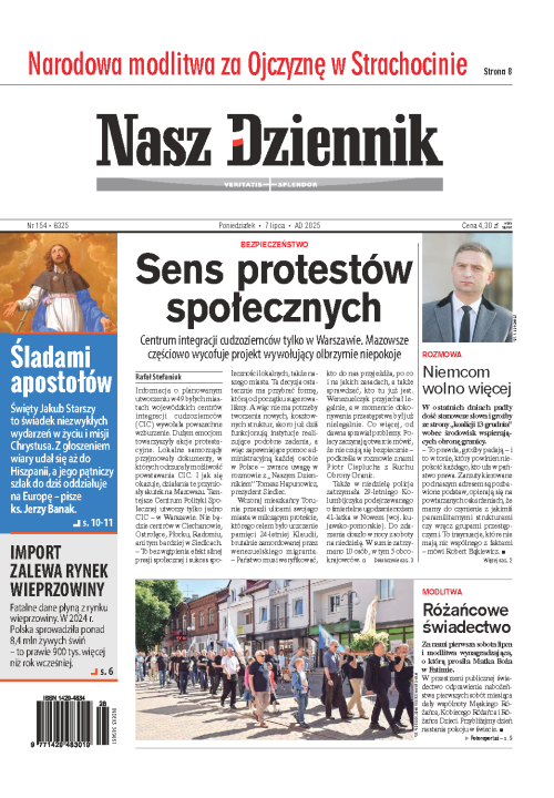 Nasz Dziennik z dnia 07.07.2025 wydanie PDF