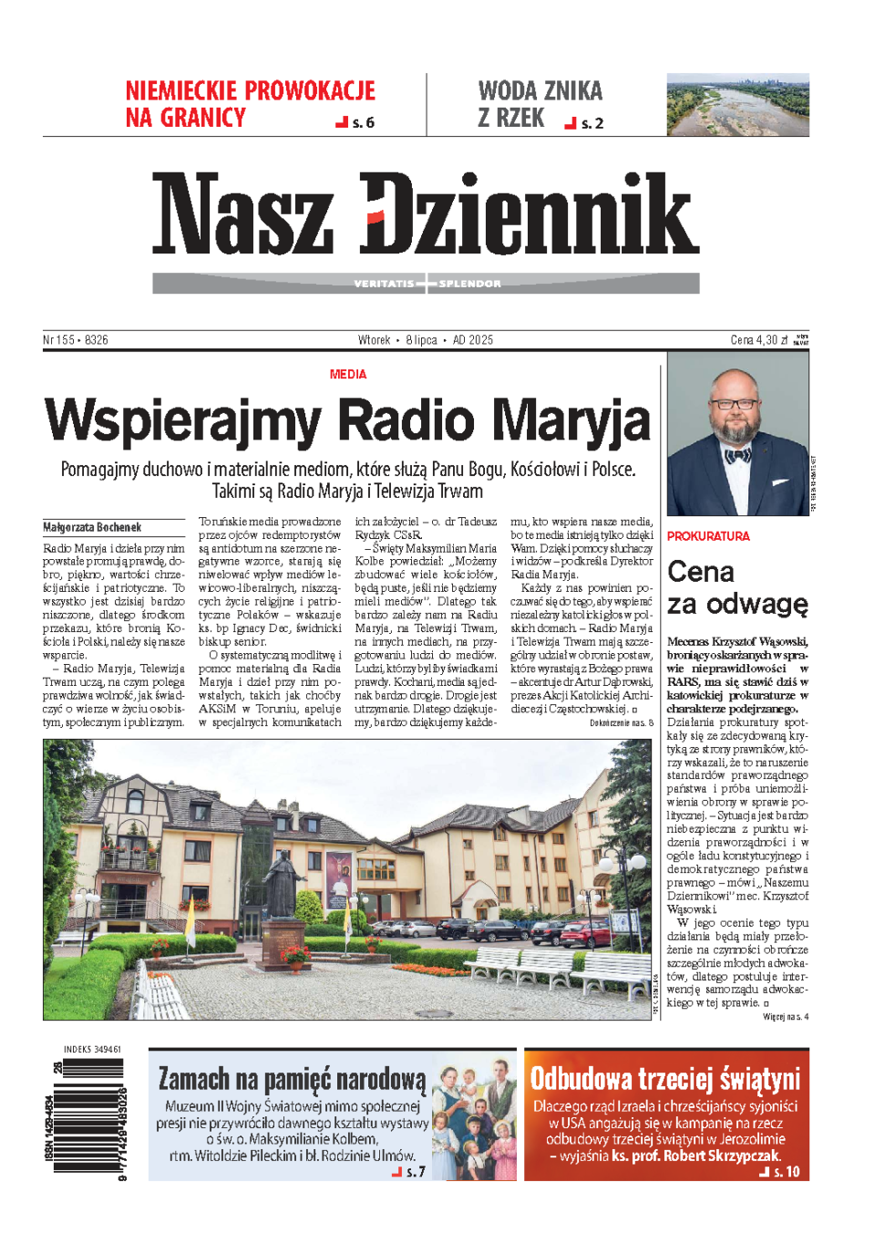 Nasz Dziennik z dnia 08.07.2025 wydanie PDF