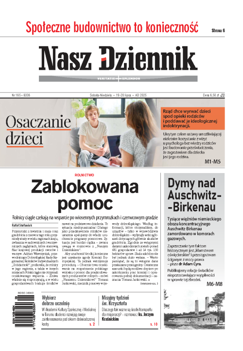 Nasz Dziennik z dnia 19.07.2025 wydanie PDF