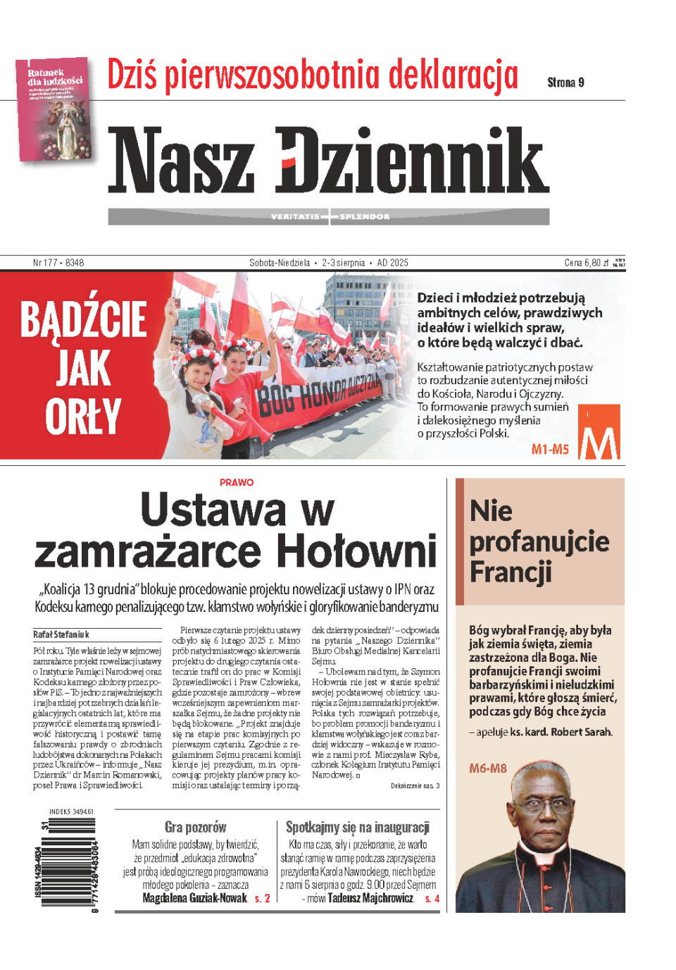 Nasz Dziennik z dnia 02.08.2025 wydanie PDF