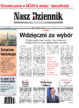 Nasz Dziennik z dnia 05.08.2025 wydanie PDF