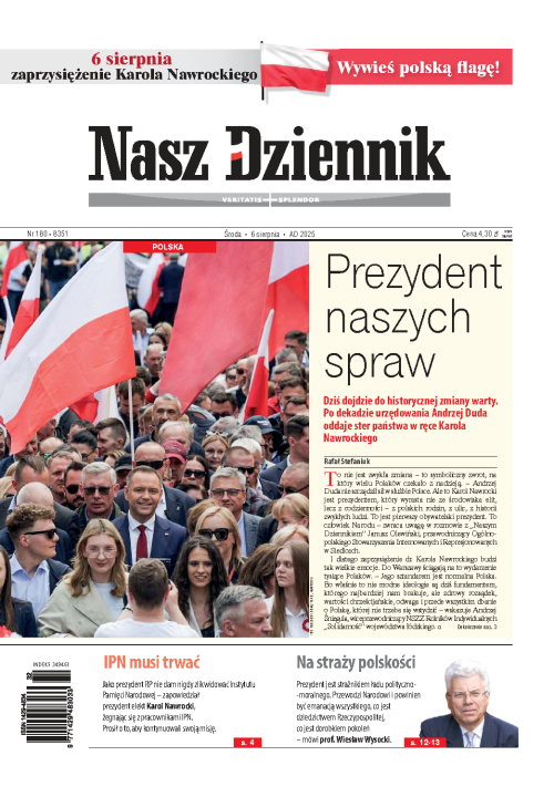 Nasz Dziennik z dnia 06.08.2025 wydanie PDF