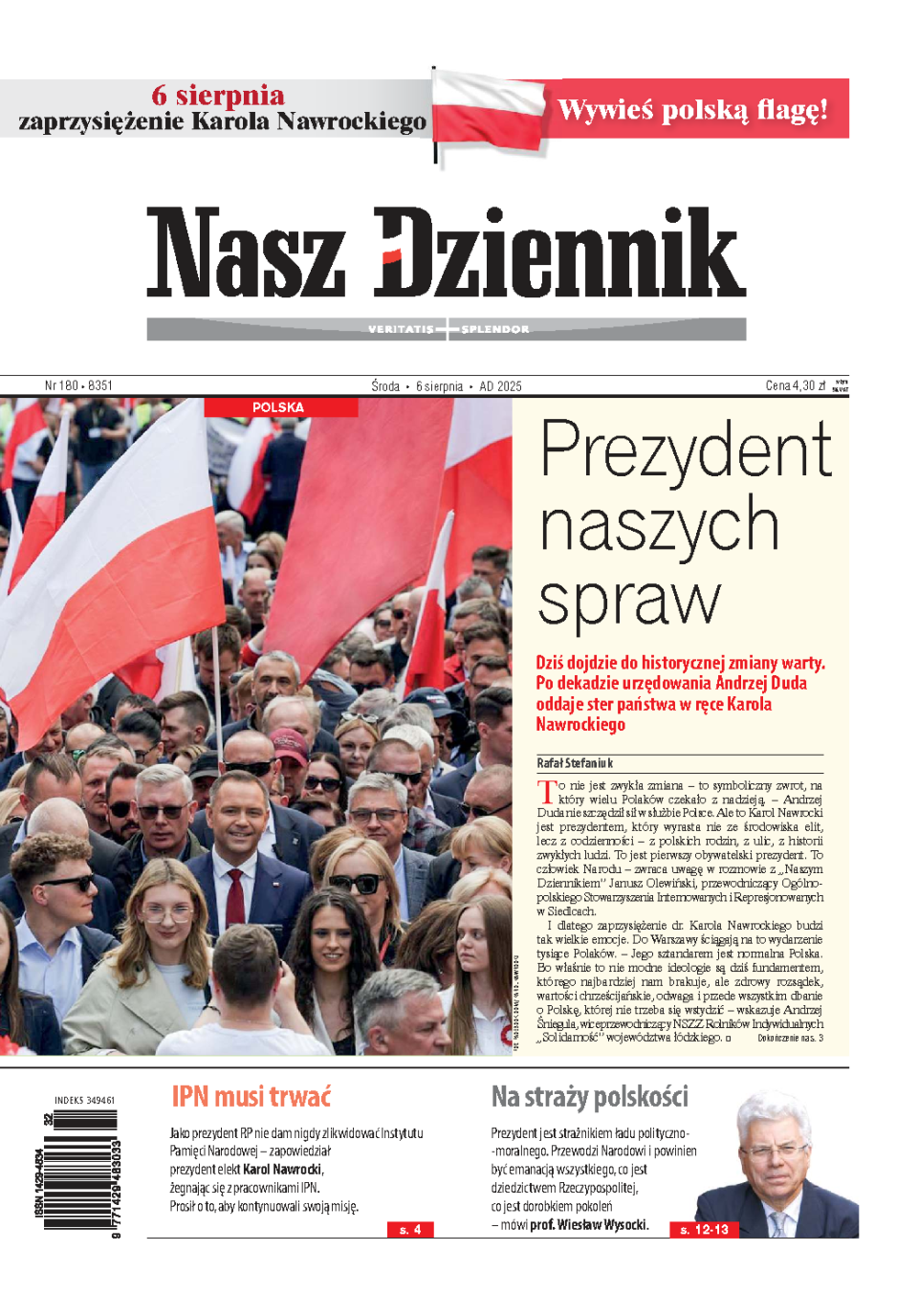 Nasz Dziennik z dnia 06.08.2025 wydanie PDF