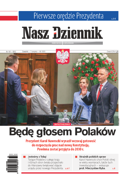 Nasz Dziennik z dnia 07.08.2025 wydanie PDF