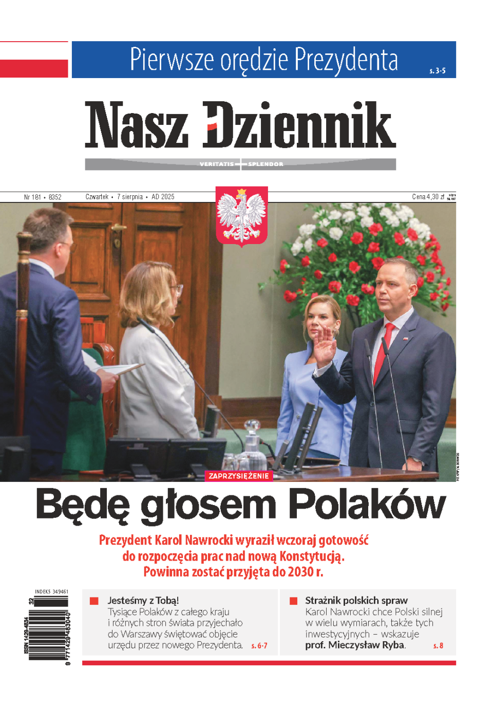 Nasz Dziennik z dnia 07.08.2025 wydanie PDF