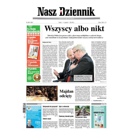 Nasz Dziennik z dnia 11.12.2013 wydanie PDF