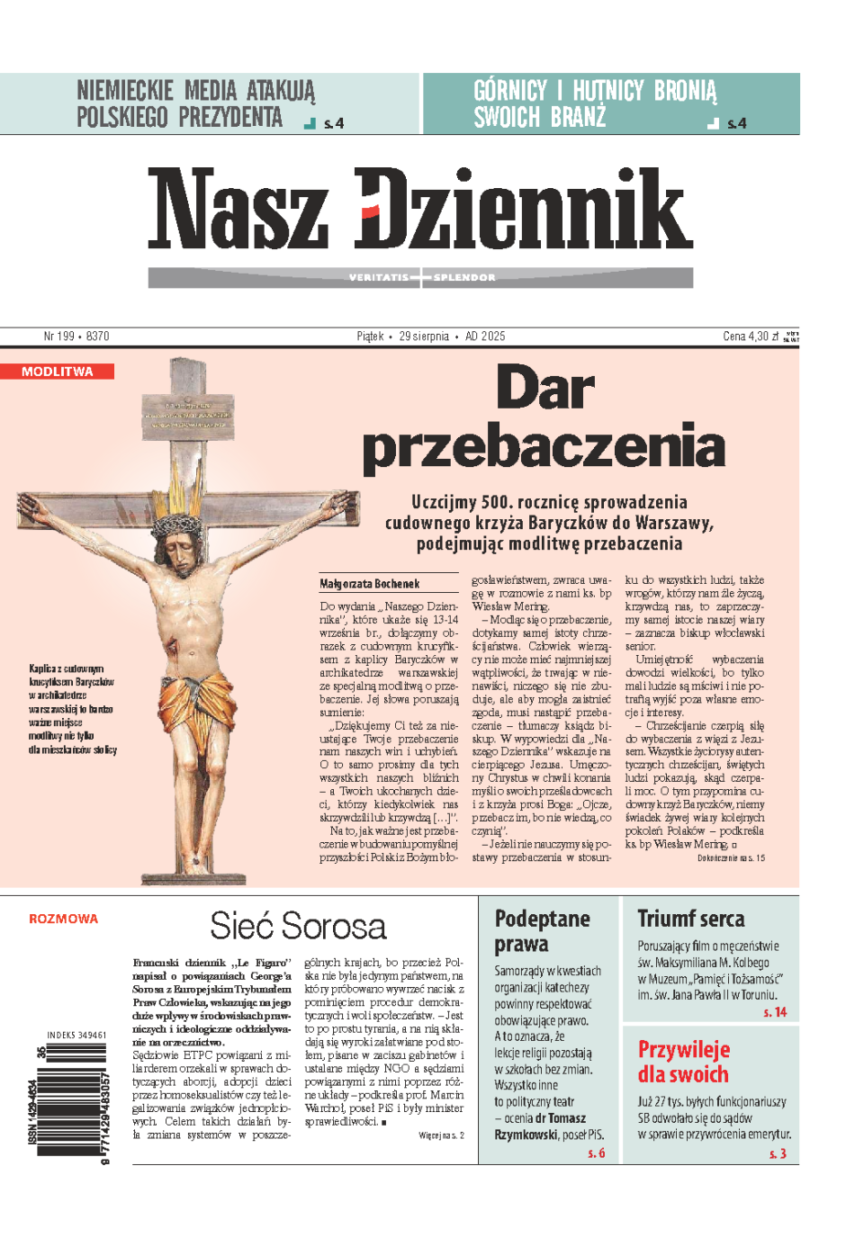 Nasz Dziennik z dnia 29.08.2025 wydanie PDF