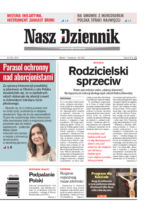 Nasz Dziennik z dnia 09.09.2025 wydanie PDF