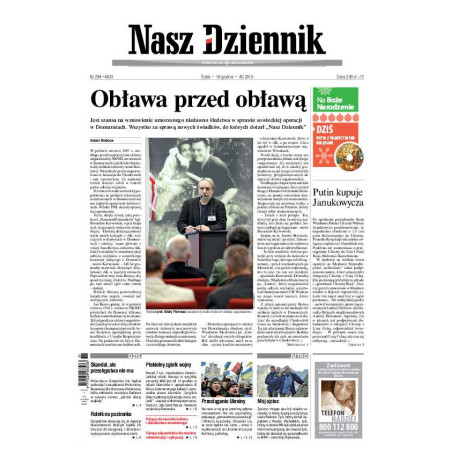 Nasz Dziennik z dnia 18.12.2013 wydanie PDF