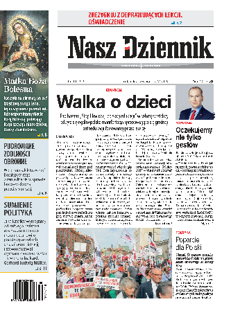 Nasz Dziennik z dnia 15.09.2025 wydanie PDF