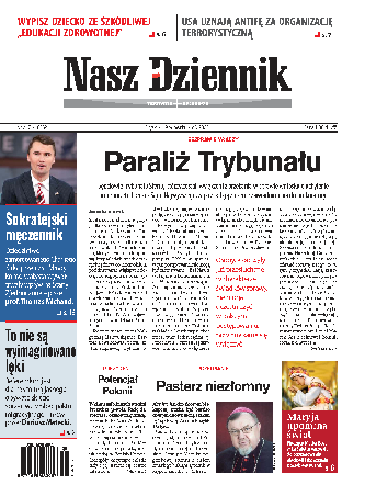 Nasz Dziennik z dnia 19.09.2025 wydanie PDF