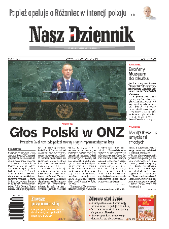 Nasz Dziennik z dnia 25.09.2025 wydanie PDF