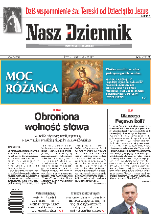 Nasz Dziennik z dnia 01.10.2025 wydanie PDF