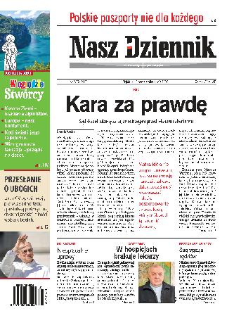 Nasz Dziennik z dnia 10.10.2025 wydanie PDF