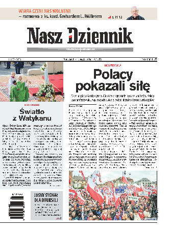 Nasz Dziennik z dnia 13.10.2025 wydanie PDF