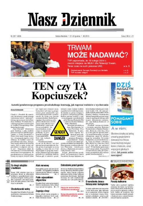 Nasz Dziennik z dnia 21.12.2013 wydanie PDF