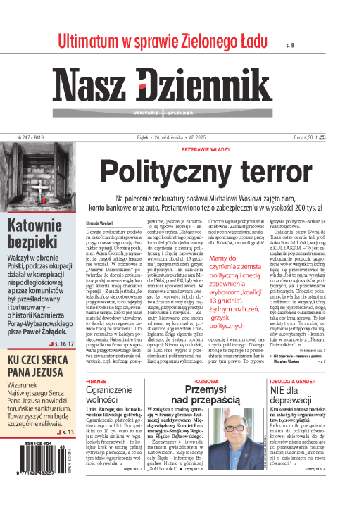 Nasz Dziennik z dnia 24.10.2025 wydanie PDF