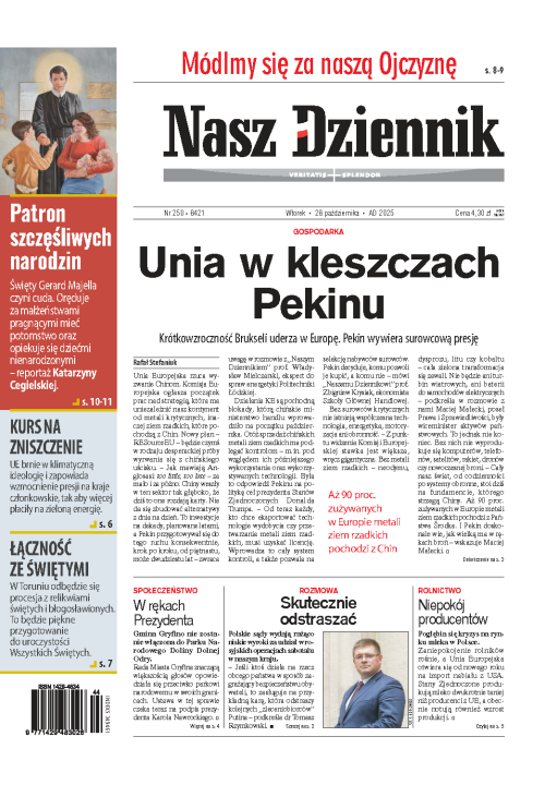 Nasz Dziennik z dnia 28.10.2025 wydanie PDF