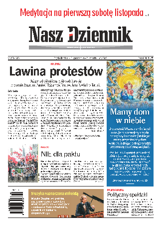 Nasz Dziennik z dnia 31.10.2025 wydanie PDF